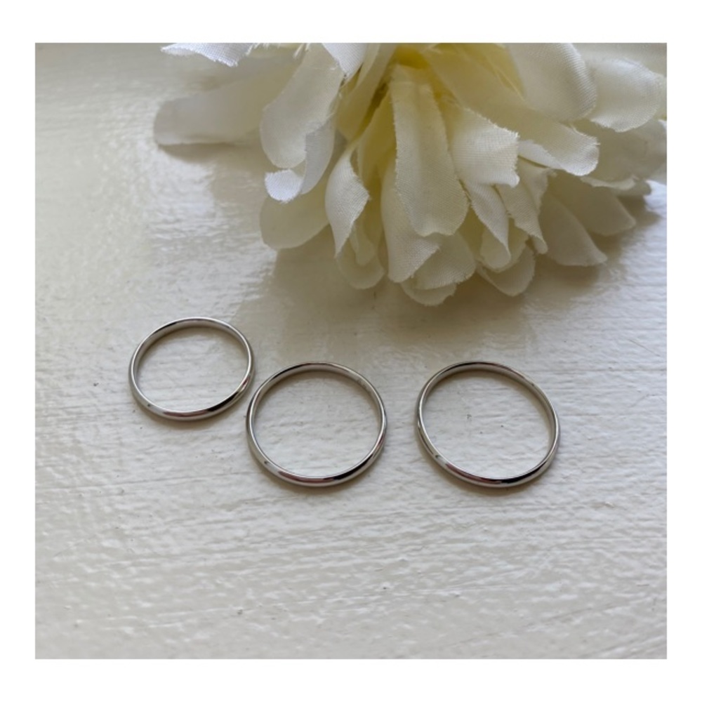 🔹925 Silver Rings bundle Of 3🔹 - Picture 2 of 3